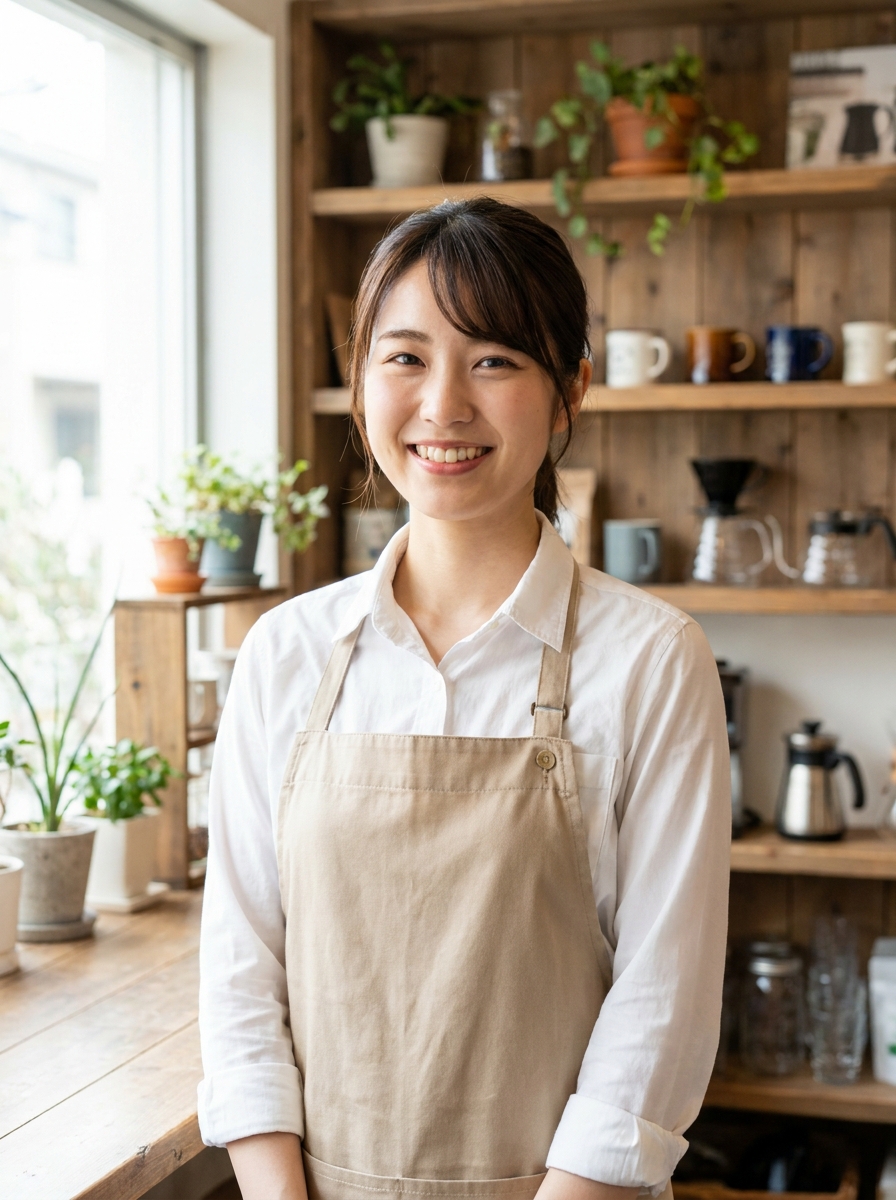(イメージ)カフェスタッフ N.Y(20代)