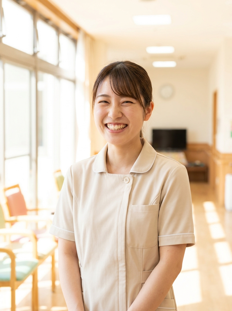 （イメージ）介護職員 A.Y（20代）